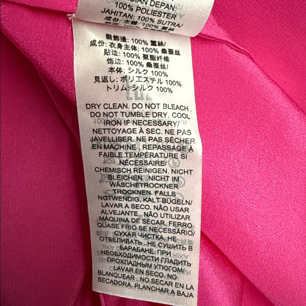 Tory Burch Fuchsia Blouse - Picture 7 of 10